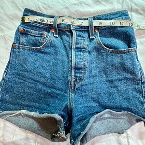 Levis Rib Cage Shorts for Free People